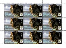 Niger 1998 Tiger Wild Animals 'Chinese New Year' Scouts 375Fx9v Mint Full Sheet.